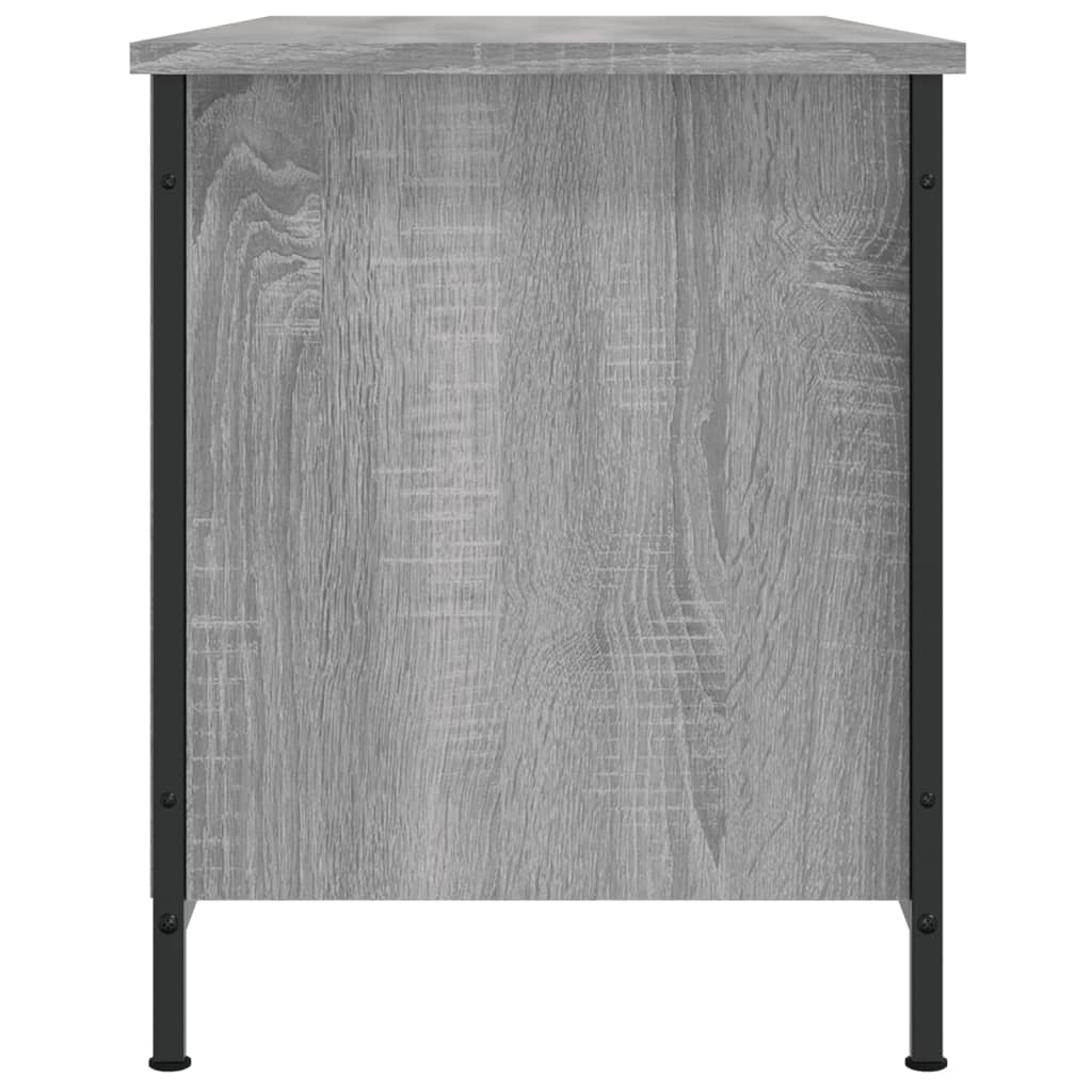 Mobile Porta TV Grigio Sonoma 100x40x50 cm in Legno Multistrato - homemem39