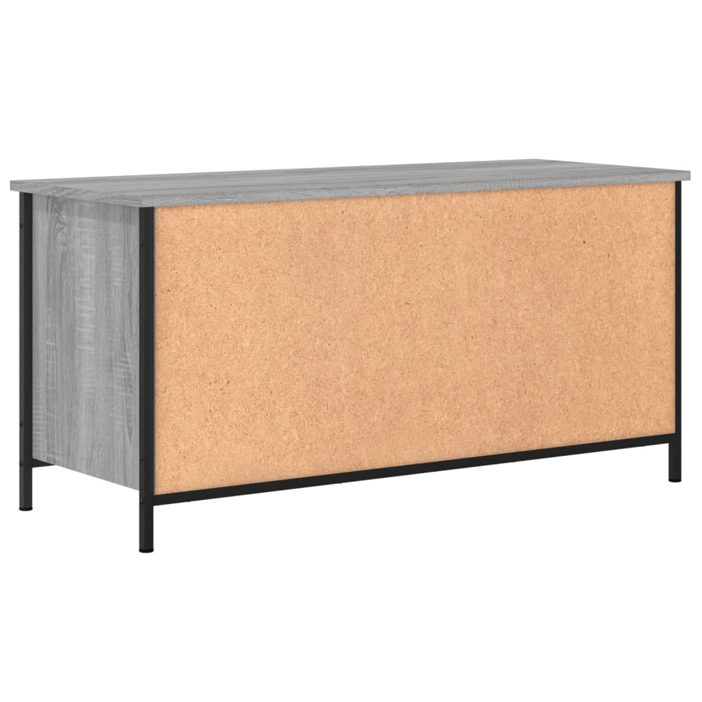 Mobile Porta TV Grigio Sonoma 100x40x50 cm in Legno Multistrato - homemem39