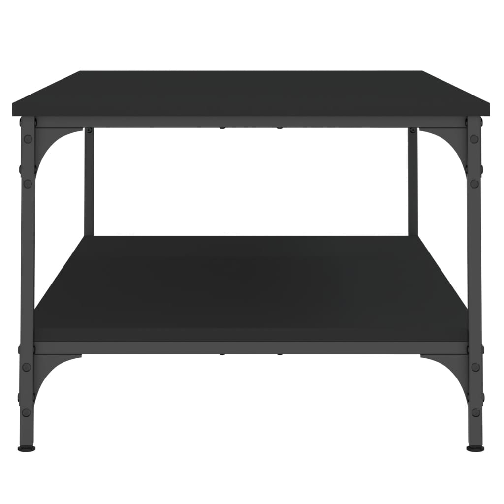 Tavolino da Salotto Nero 100x55x40 cm in Legno Multistrato - homemem39