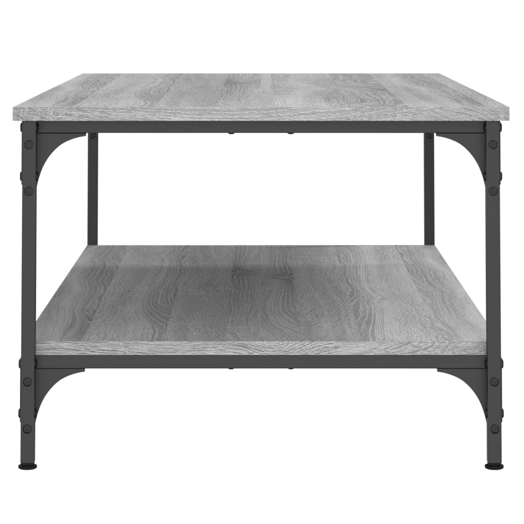 Tavolino da Salotto Grigio Sonoma 100x55x40cm Legno Multistrato - homemem39