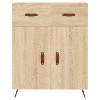 Credenza Rovere Sonoma 69,5x34x90 cm in Legno Multistrato - homemem39