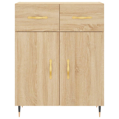 Credenza Rovere Sonoma 69,5x34x90 cm in Legno Multistrato - homemem39