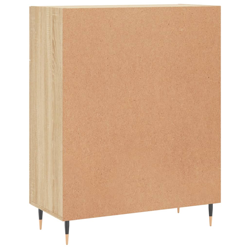 Credenza Rovere Sonoma 69,5x34x90 cm in Legno Multistrato - homemem39