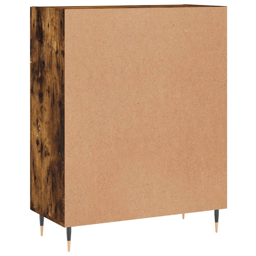 Credenza Rovere Fumo 69,5x34x90 cm in Legno Multistrato - homemem39