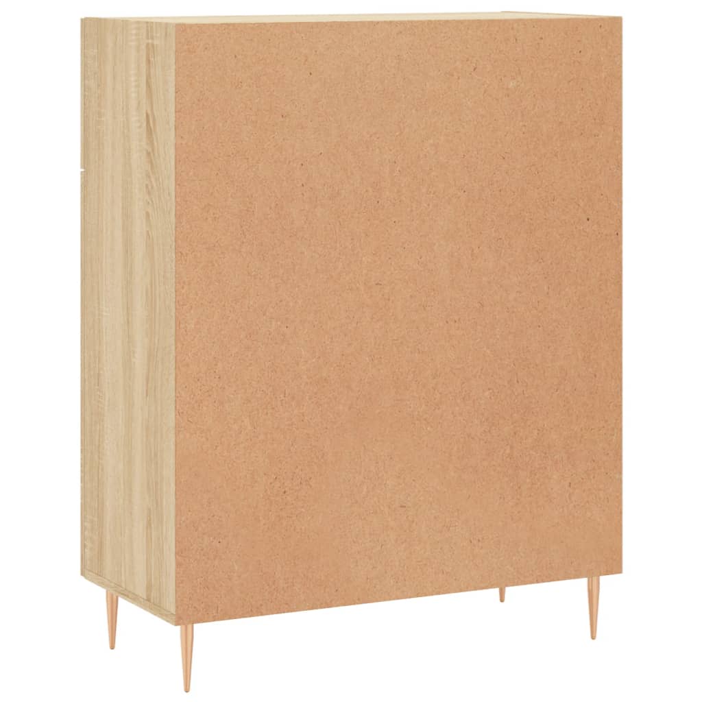 Credenza Rovere Sonoma 69,5x34x90 cm in Legno Multistrato - homemem39