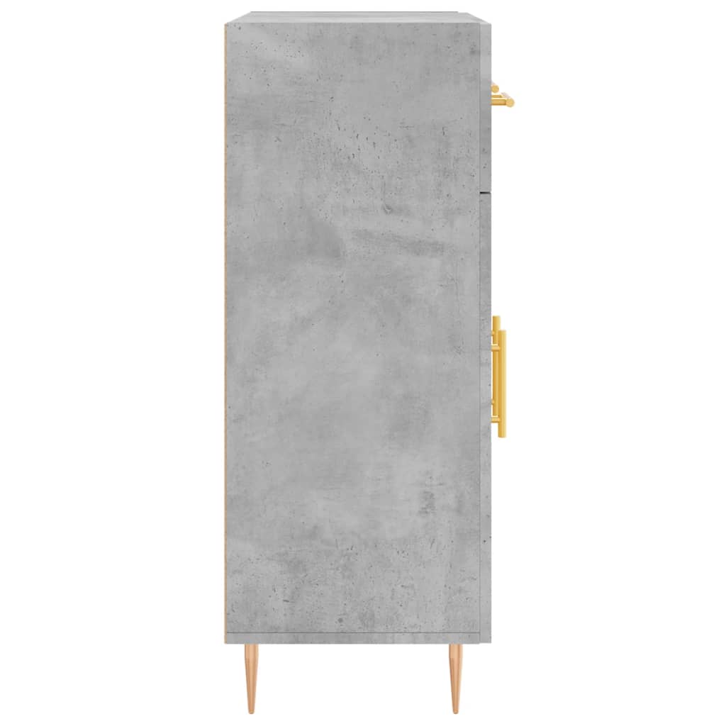 Credenza Grigio Cemento 69,5x34x90 cm in Legno Multistrato - homemem39