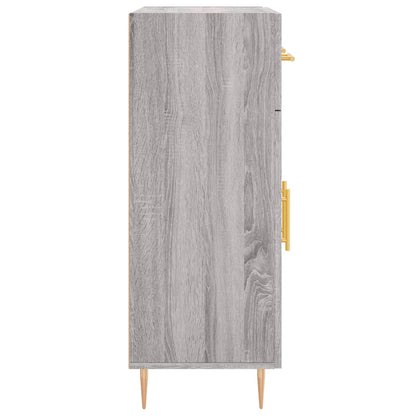 Credenza Grigio Sonoma 69,5x34x90 cm in Legno Multistrato - homemem39