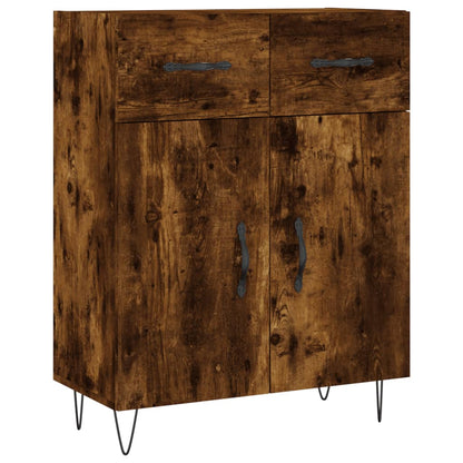 Credenza Rovere Fumo 69,5x34x90 cm in Legno Multistrato - homemem39