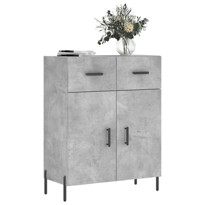 Credenza Grigio Cemento 69,5x34x90 cm in Legno Multistrato - homemem39