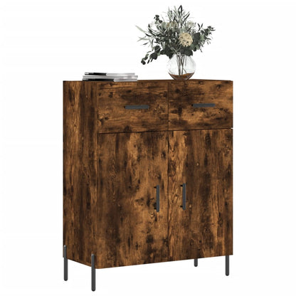 Credenza Rovere Fumo 69,5x34x90 cm in Legno Multistrato - homemem39