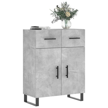 Credenza Grigio Cemento 69,5x34x90 cm in Legno Multistrato - homemem39