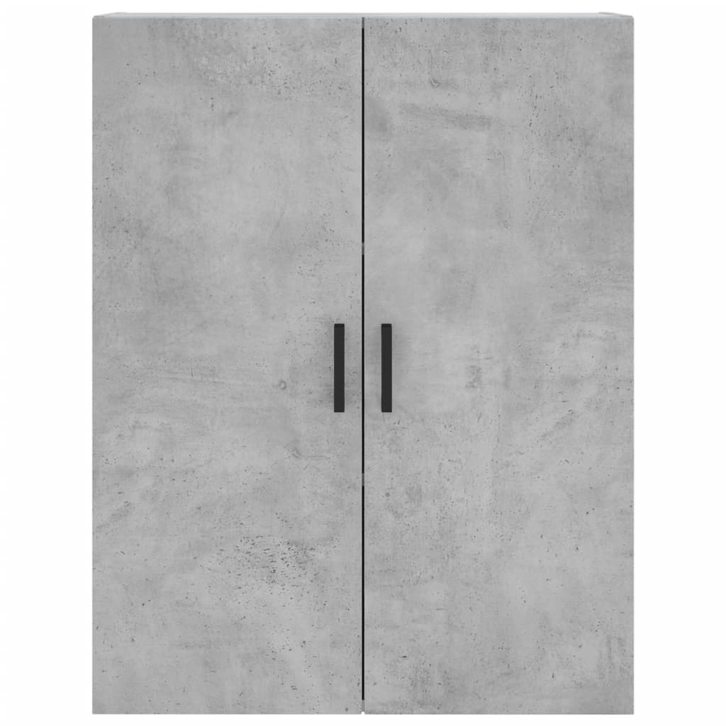 Mobile a Parete Grigio Cemento 69,5x34x90 cm - homemem39