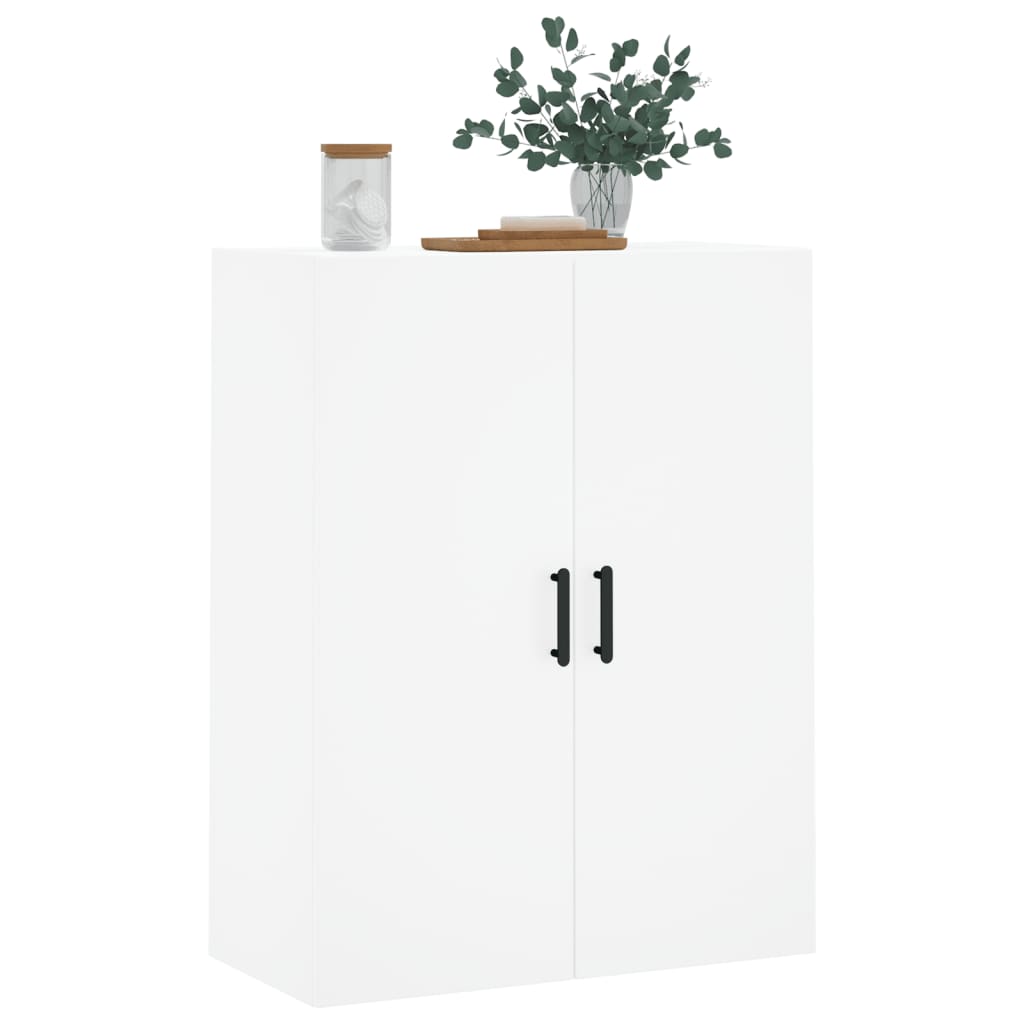 Mobile a Parete Bianco 69,5x34x90 cm - homemem39