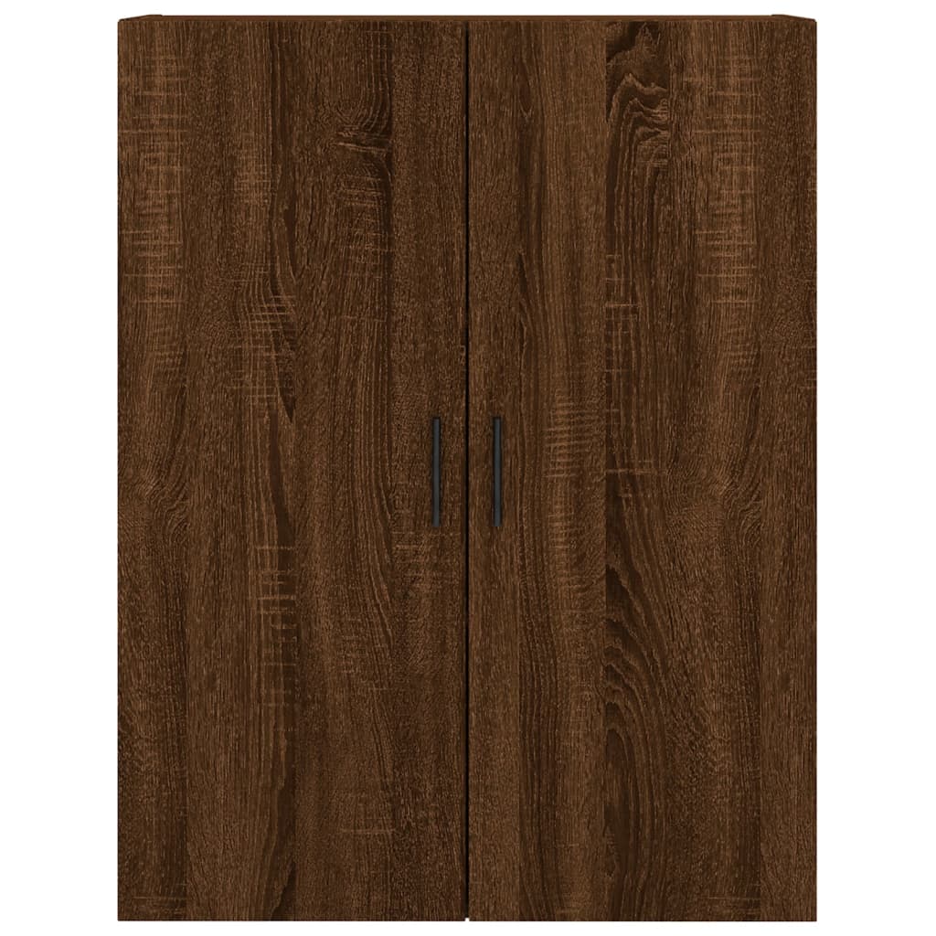 Mobile a Parete Rovere Marrone 69,5x34x90 cm - homemem39