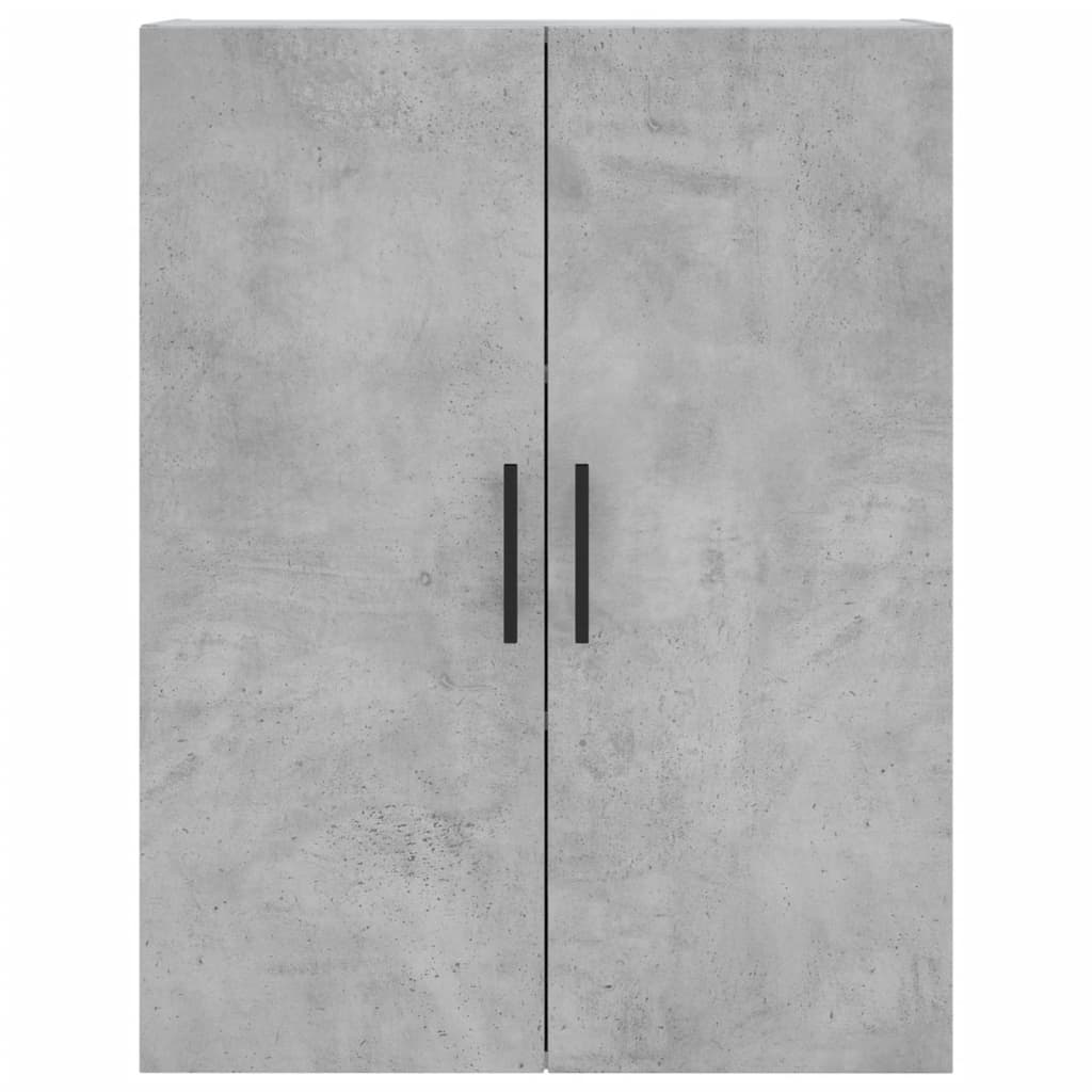 Mobile a Parete Grigio Cemento 69,5x34x90 cm - homemem39