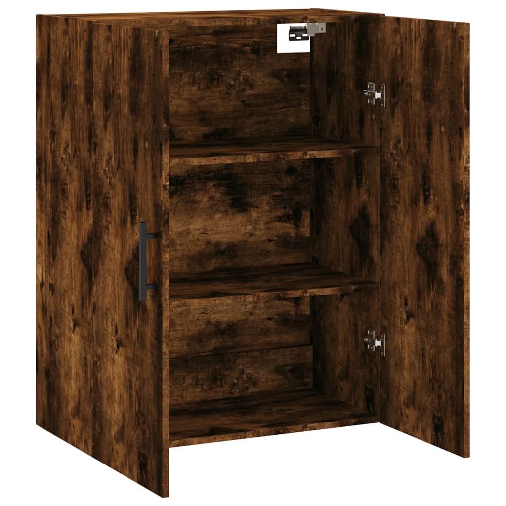 Mobile a Parete Rovere Fumo 69,5x34x90 cm - homemem39