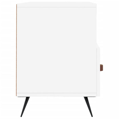 Mobile Porta TV Bianco 102x36x50 cm in Legno Multistrato - homemem39