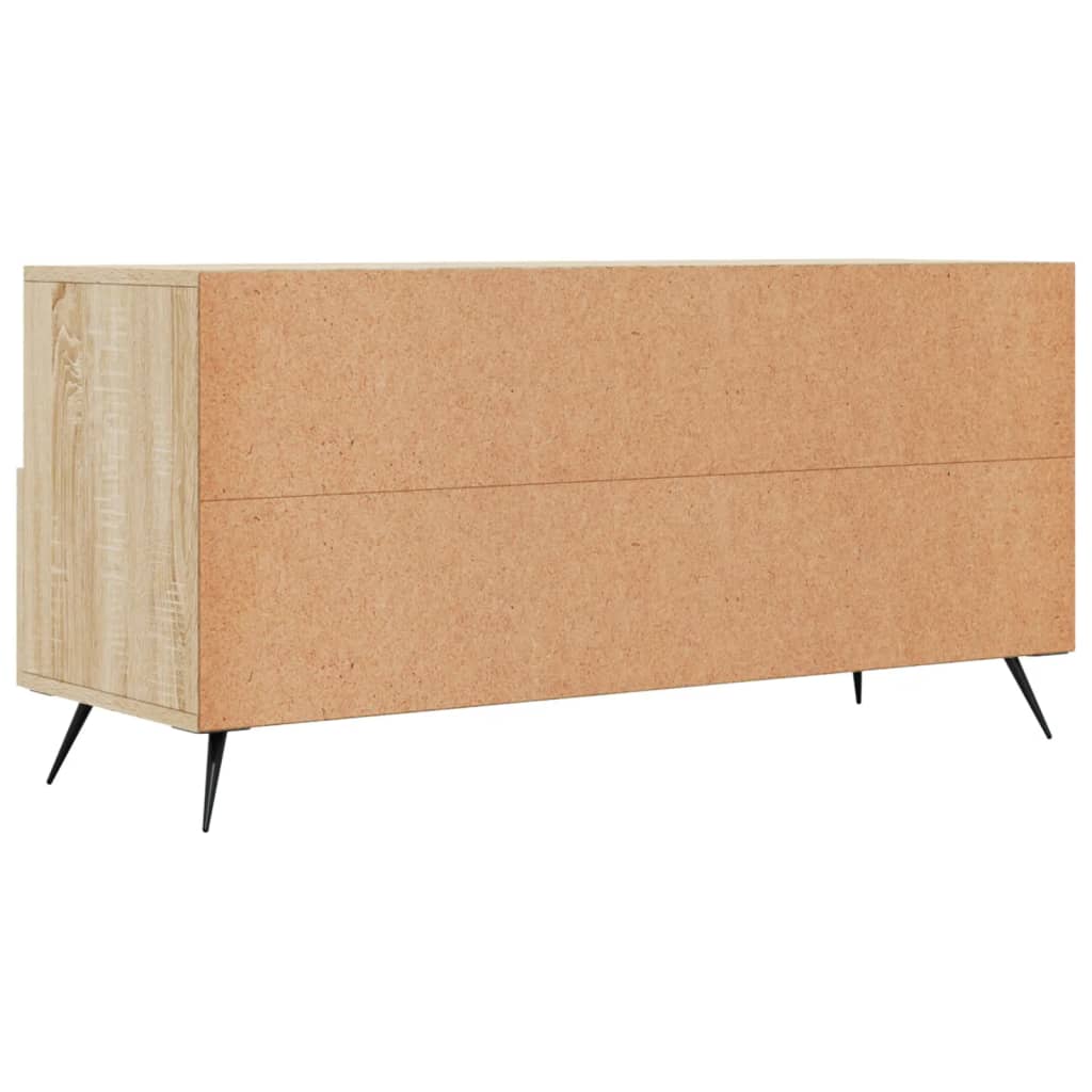 Mobile Porta TV Rovere Sonoma 102x36x50 cm in Legno Multistrato - homemem39