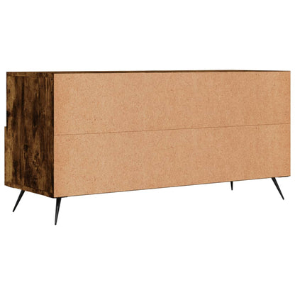 Mobile Porta TV Rovere Fumo 102x36x50 cm in Legno Multistrato - homemem39