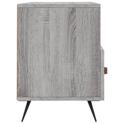 Mobile TV Grigio Sonoma 102x36x50 cm in Legno Multistrato - homemem39