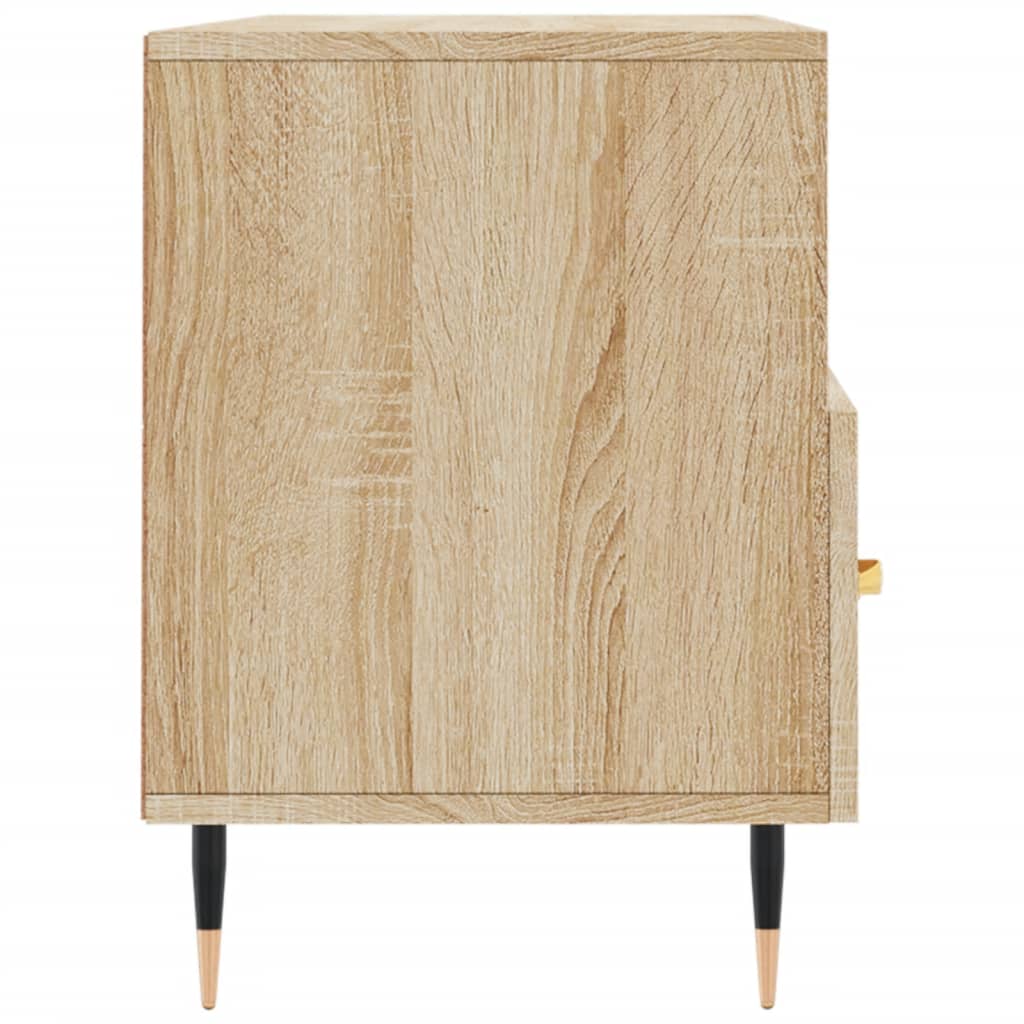 Mobile Porta TV Rovere Sonoma 102x36x50 cm in Legno Multistrato - homemem39