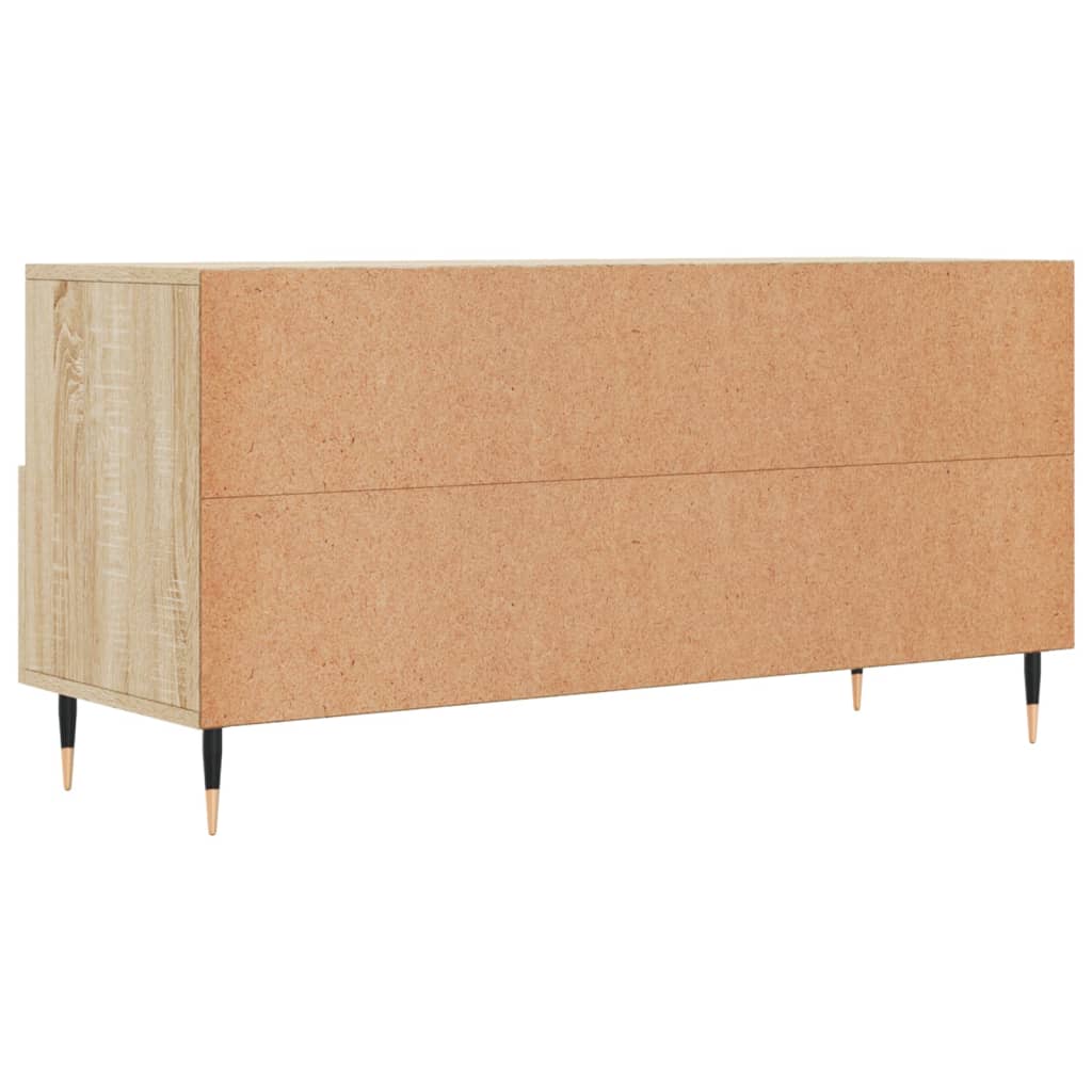 Mobile Porta TV Rovere Sonoma 102x36x50 cm in Legno Multistrato - homemem39