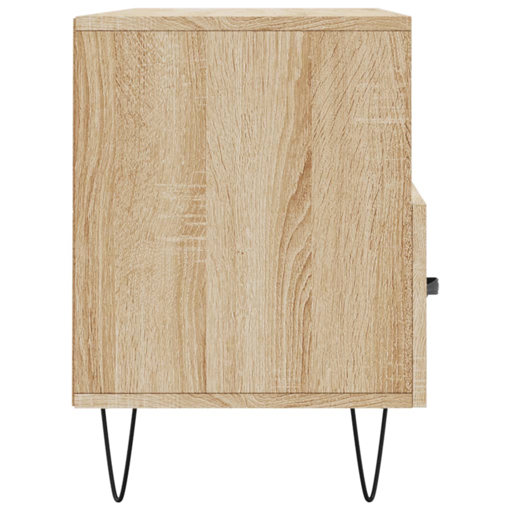 Mobile Porta TV Rovere Sonoma 102x36x50 cm in Legno Multistrato - homemem39