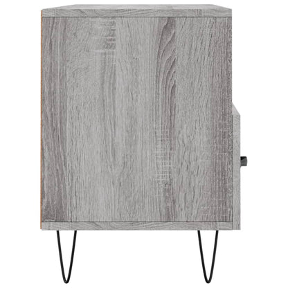 Mobile TV Grigio Sonoma 102x36x50 cm in Legno Multistrato - homemem39