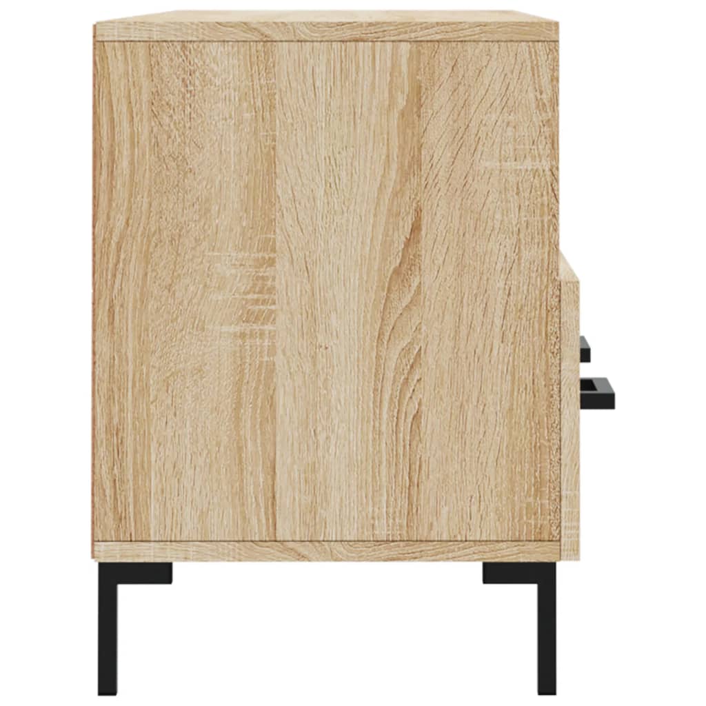 Mobile Porta TV Rovere Sonoma 102x36x50 cm in Legno Multistrato - homemem39