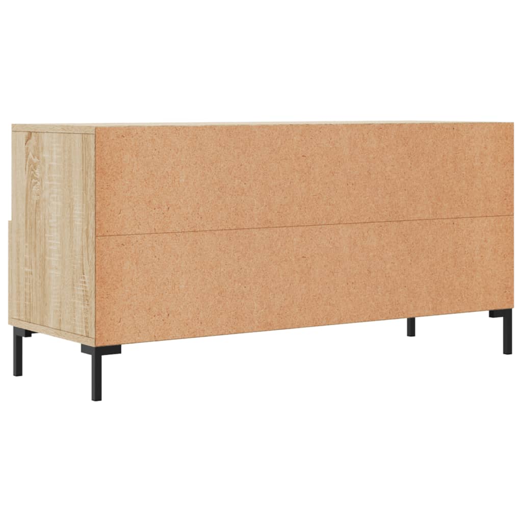 Mobile Porta TV Rovere Sonoma 102x36x50 cm in Legno Multistrato - homemem39