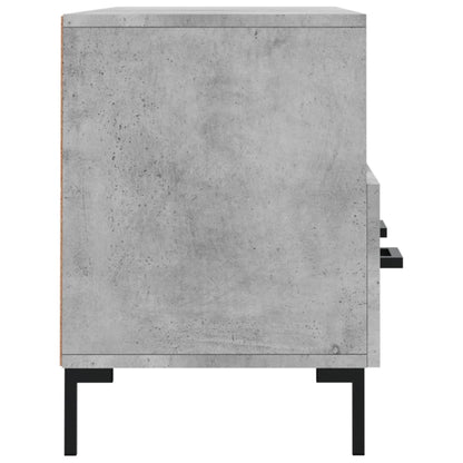 Mobile Porta TV Grigio Cemento 102x36x50 cm Legno Multistrato - homemem39