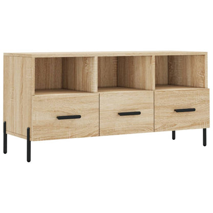 Mobile Porta TV Rovere Sonoma 102x36x50 cm in Legno Multistrato - homemem39