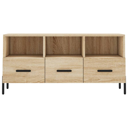 Mobile Porta TV Rovere Sonoma 102x36x50 cm in Legno Multistrato - homemem39