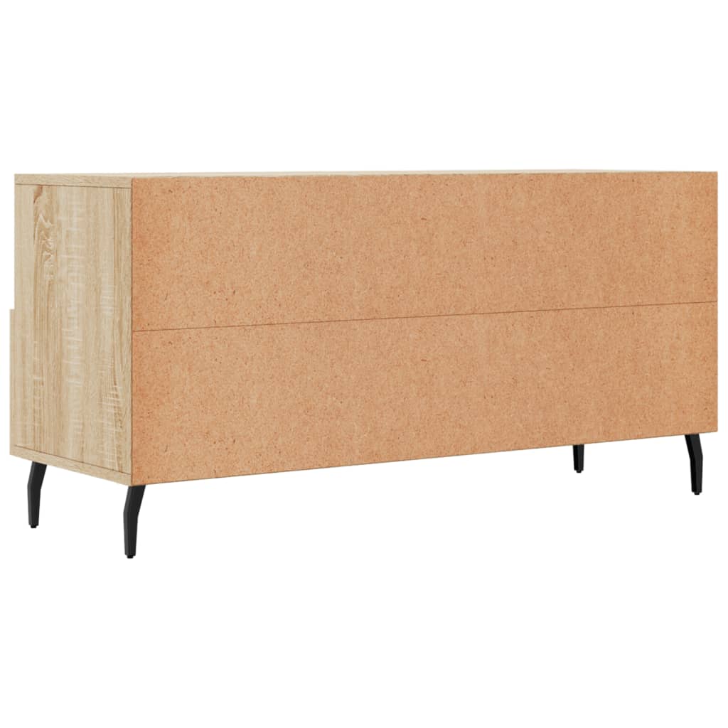 Mobile Porta TV Rovere Sonoma 102x36x50 cm in Legno Multistrato - homemem39