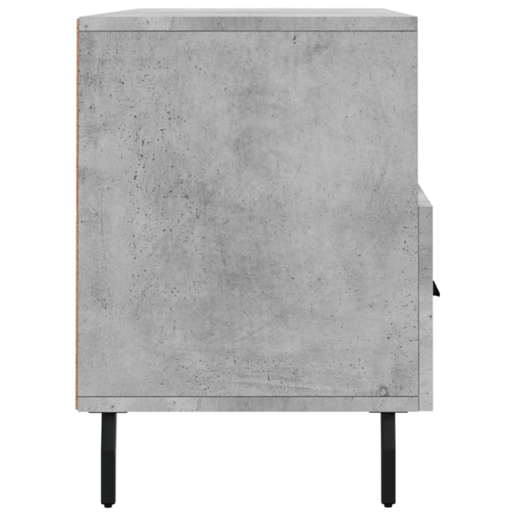 Mobile Porta TV Grigio Cemento 102x36x50 cm Legno Multistrato - homemem39