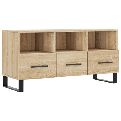 Mobile Porta TV Rovere Sonoma 102x36x50 cm in Legno Multistrato - homemem39