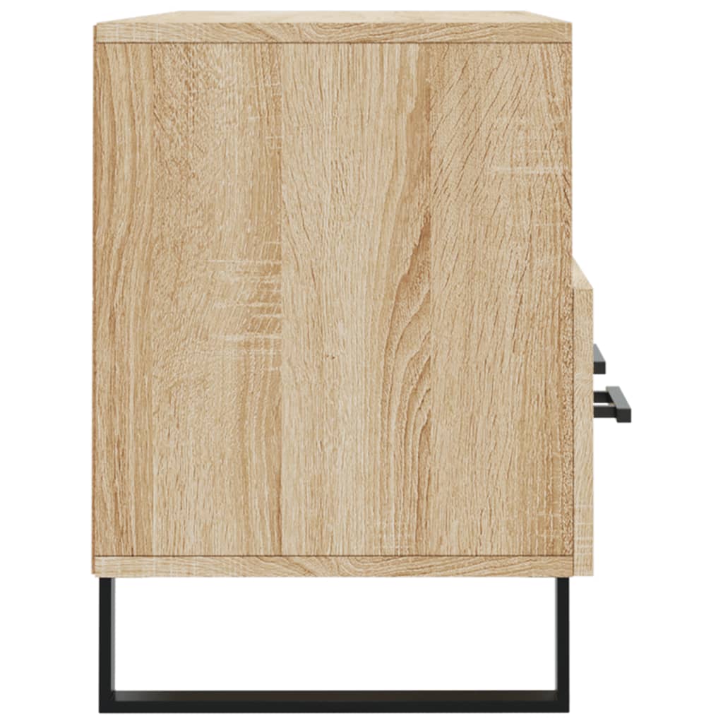 Mobile Porta TV Rovere Sonoma 102x36x50 cm in Legno Multistrato - homemem39