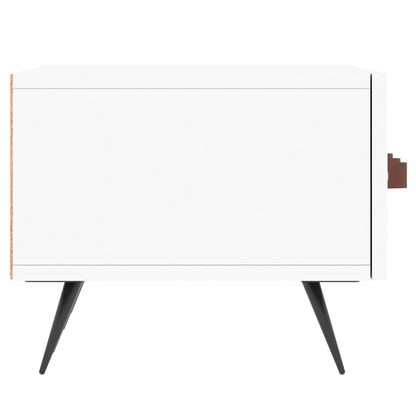 Mobile Porta TV Bianco 150x36x30 cm in Legno Multistrato - homemem39