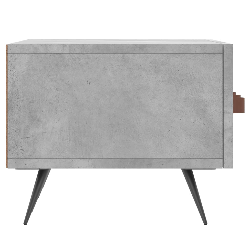 Mobile Porta TV Grigio Cemento 150x36x30 cm Legno Multistrato - homemem39