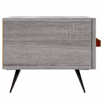 Mobile Porta TV Grigio Sonoma 150x36x30 cm in Legno Multistrato - homemem39