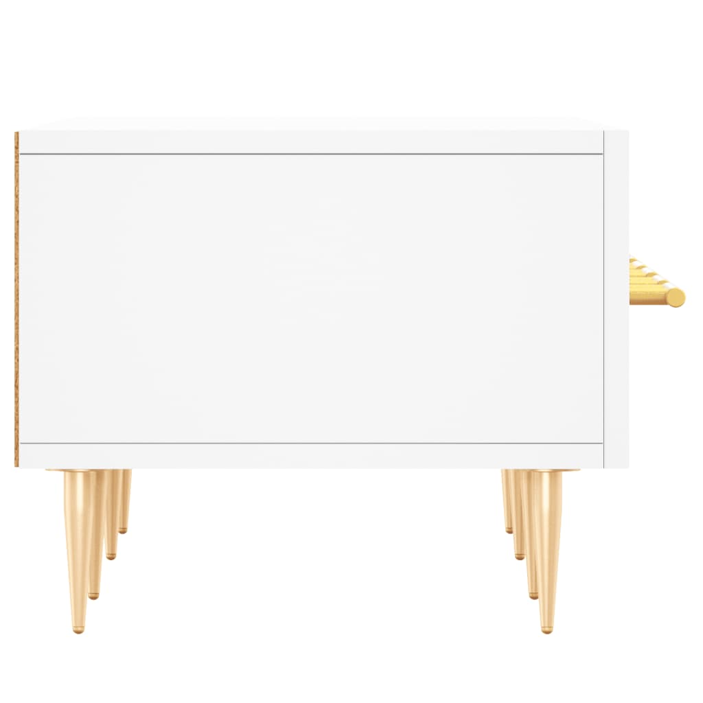 Mobile Porta TV Bianco 150x36x30 cm in Legno Multistrato - homemem39