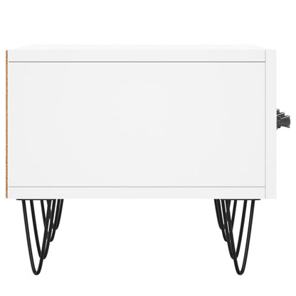 Mobile Porta TV Bianco 150x36x30 cm in Legno Multistrato - homemem39
