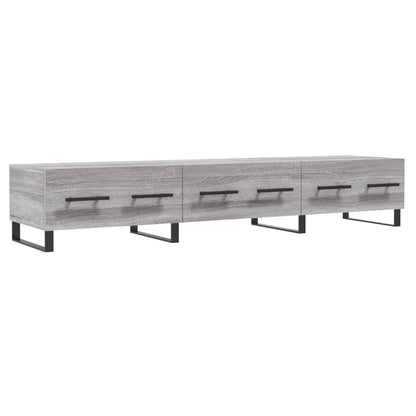 Mobile Porta TV Grigio Sonoma 150x36x30 cm in Legno Multistrato - homemem39