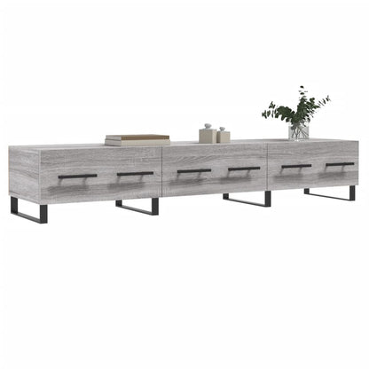 Mobile Porta TV Grigio Sonoma 150x36x30 cm in Legno Multistrato - homemem39