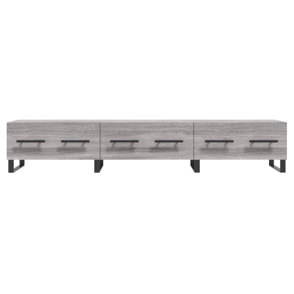 Mobile Porta TV Grigio Sonoma 150x36x30 cm in Legno Multistrato - homemem39