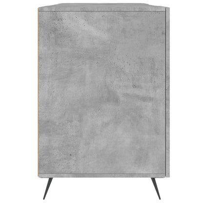 Scrivania Grigio Cemento 140x50x75 cm in Legno Multistrato - homemem39