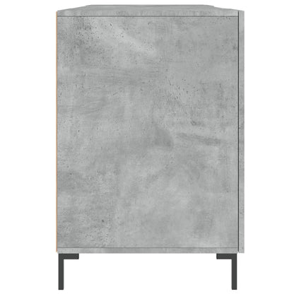 Scrivania Grigio Cemento 140x50x75 cm in Legno Multistrato - homemem39