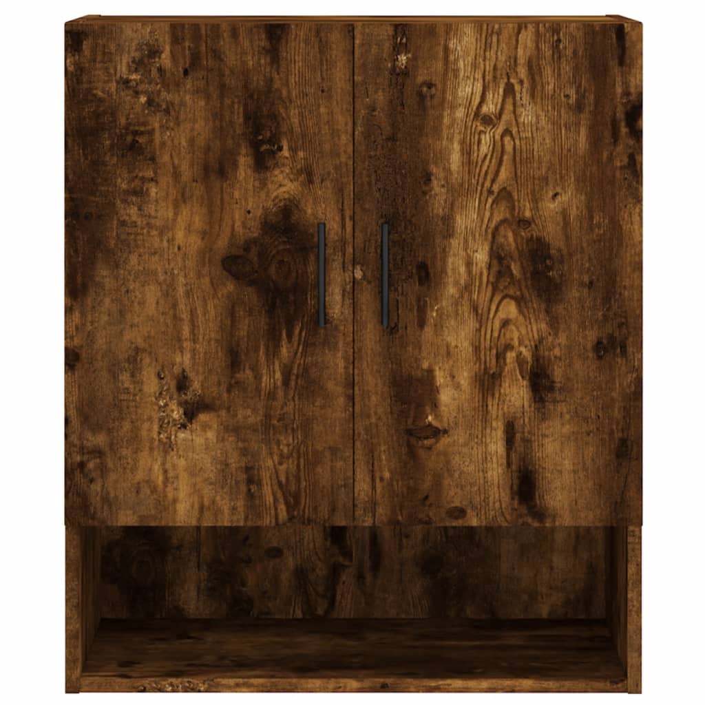 Armadietto a Muro Rovere Fumo 60x31x70 cm in Legno Multistrato - homemem39