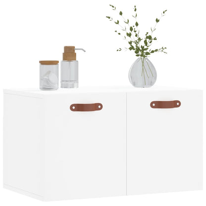 Mobile a Parete Bianco 60x36,5x35 cm in Legno Multistrato - homemem39