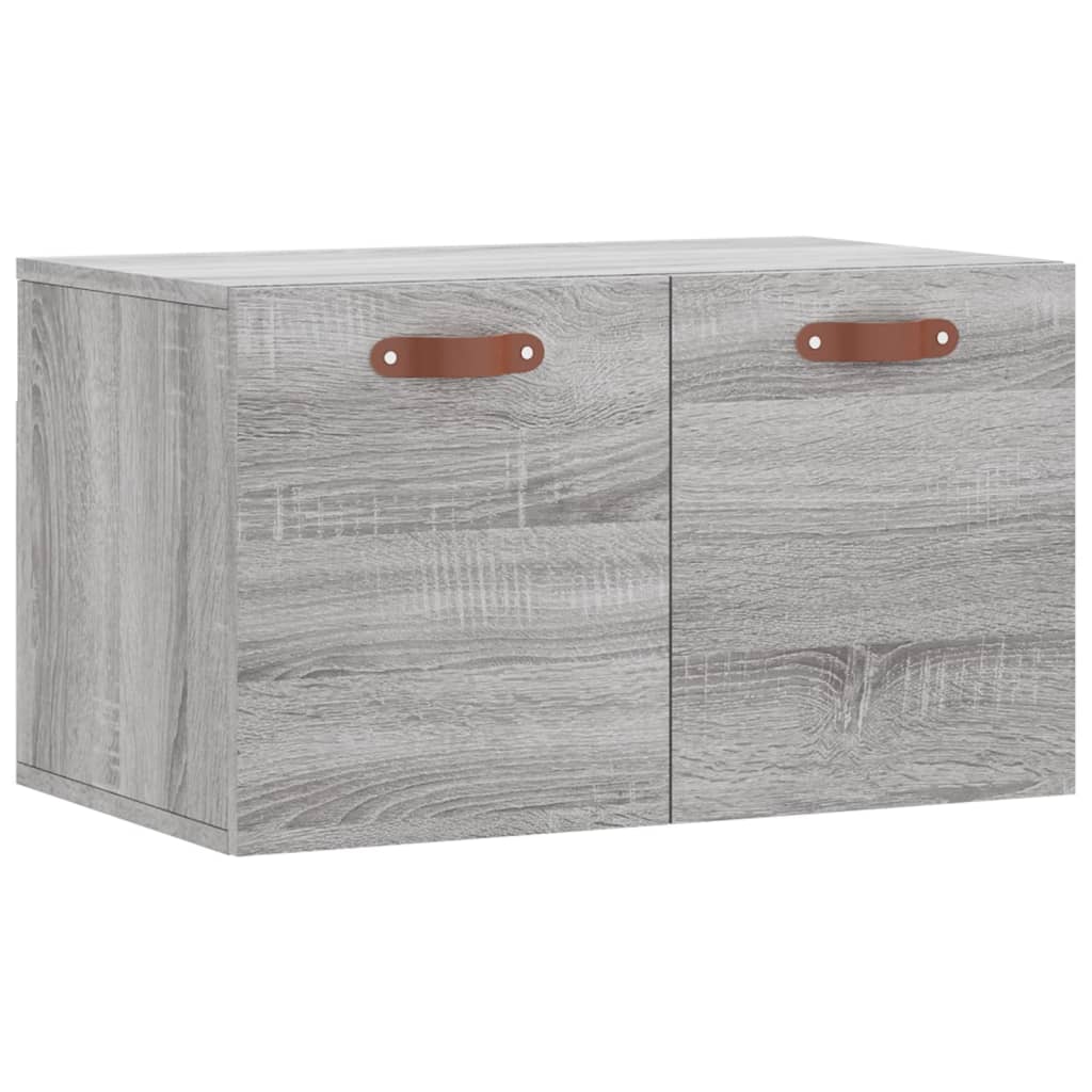 Mobile a Parete Grigio Sonoma 60x36,5x35cm in Legno Multistrato - homemem39